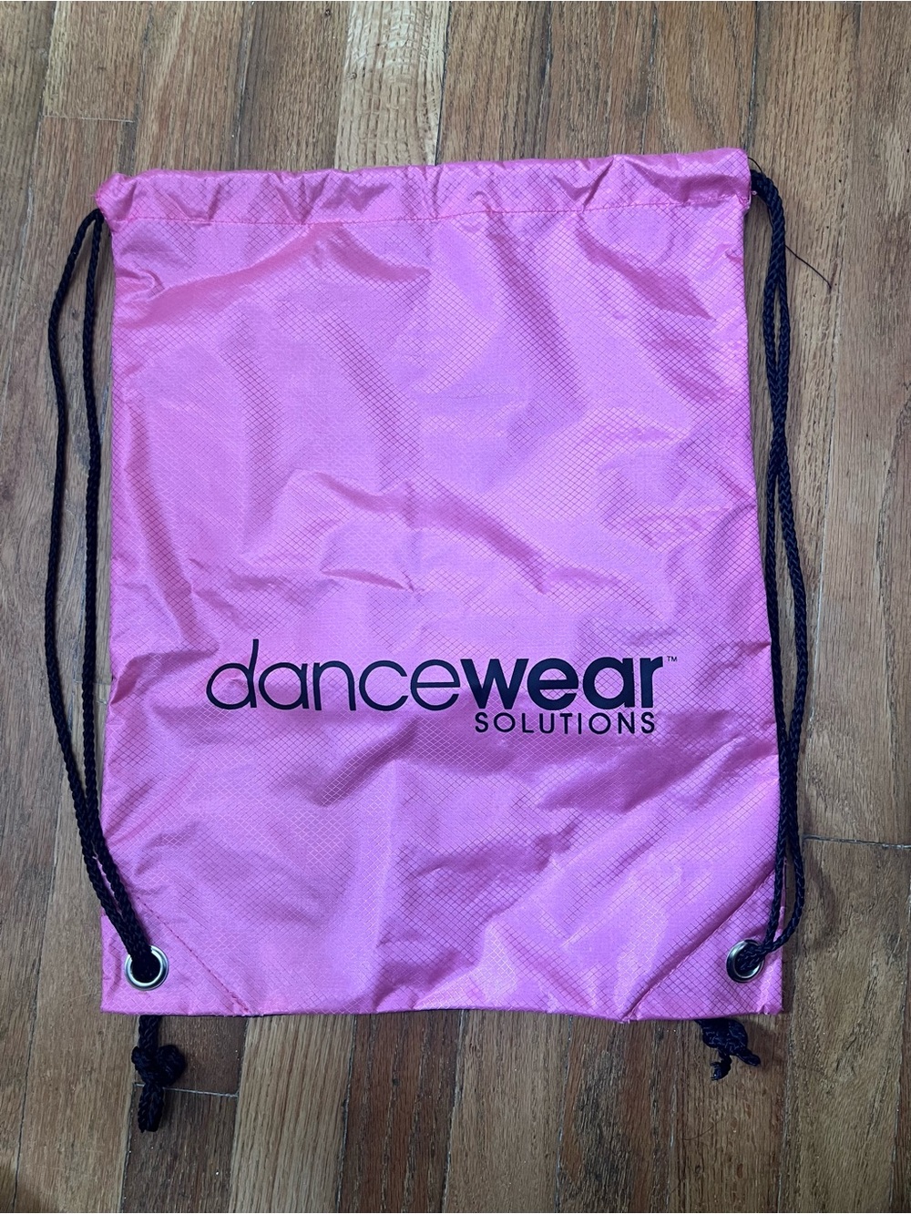 Pink Drawstring Bag